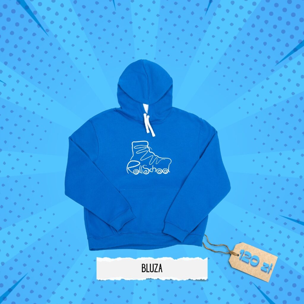Bluza Rollschool z kapturem