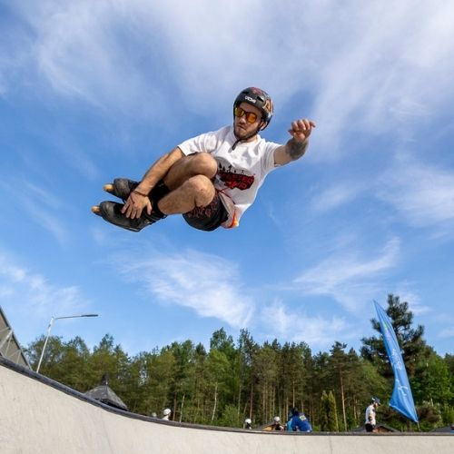 Nauka jazdy na rolkach w Warszawie - Skatepark - zaawansowany
