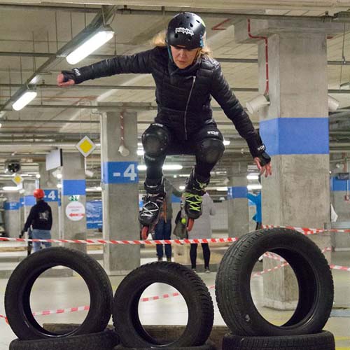 Nauka jazdy na rolkach w Warszawie - Zaawansowany
